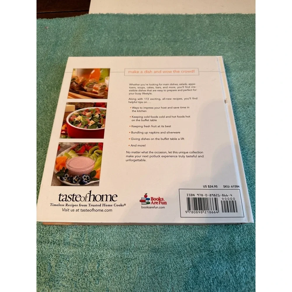 Taste Home The New PotlucK Cookbook- home cooks!